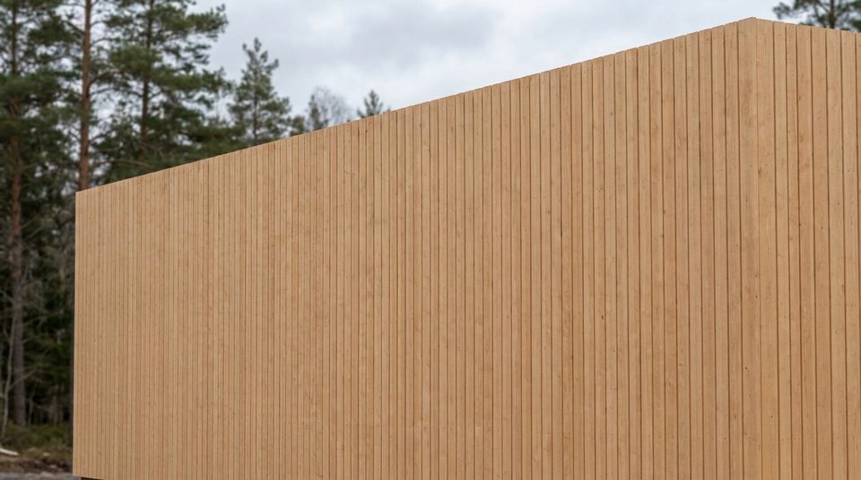 Byte av fasadpanel
